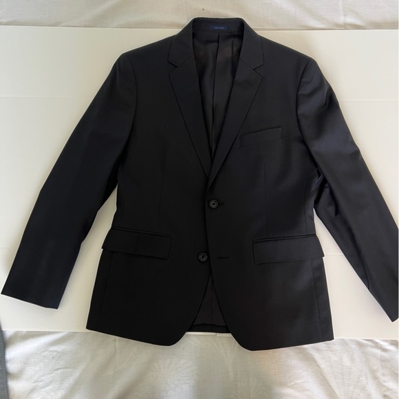 Bonobos Italian Wool Suit in Navy Slim Fit Jacket 38S slim pants 32x 27.5 slim - Picture 2 of 13